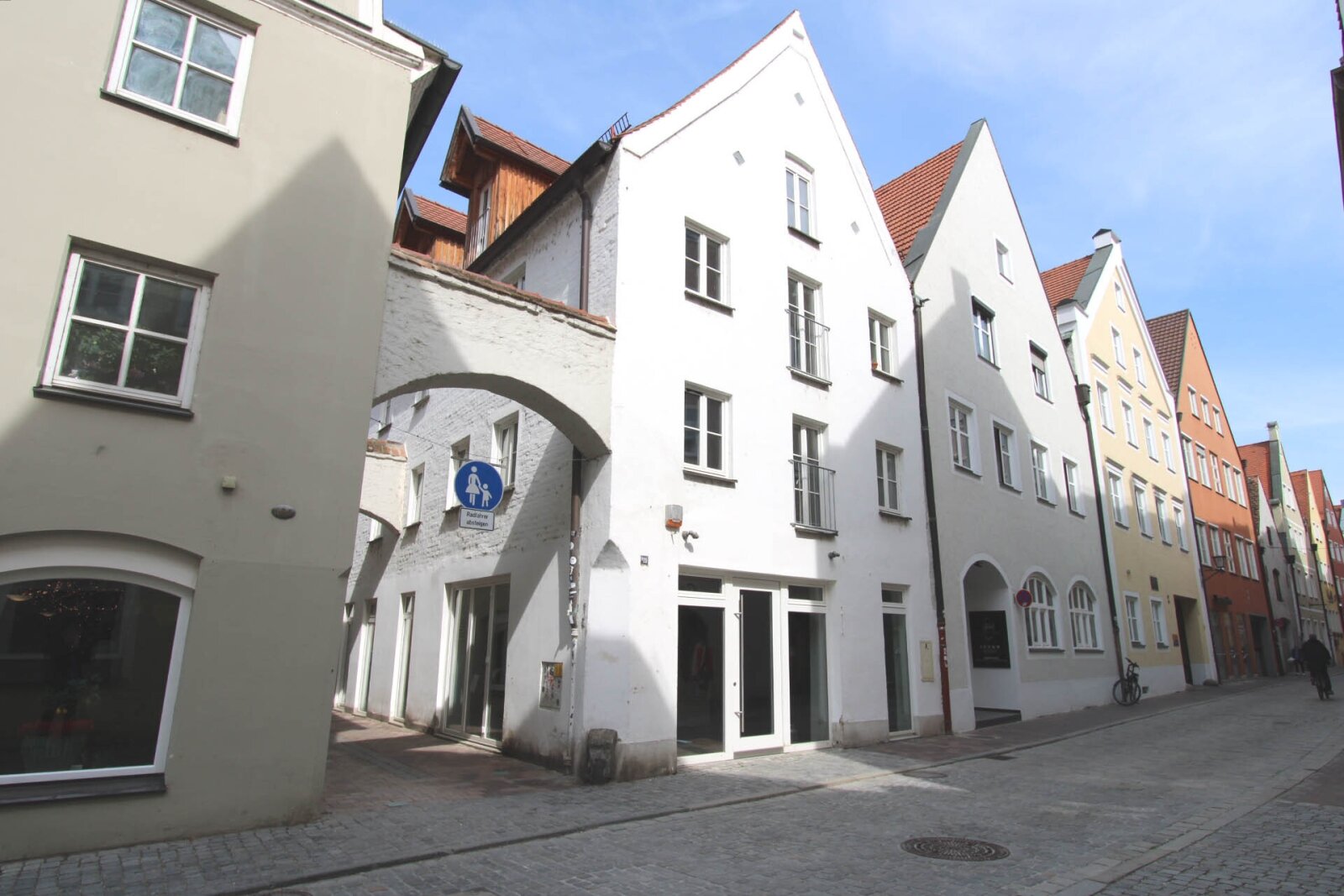 Gewerbeeinheit in historischem Altstadthaus in Landshuter Innenstadt!