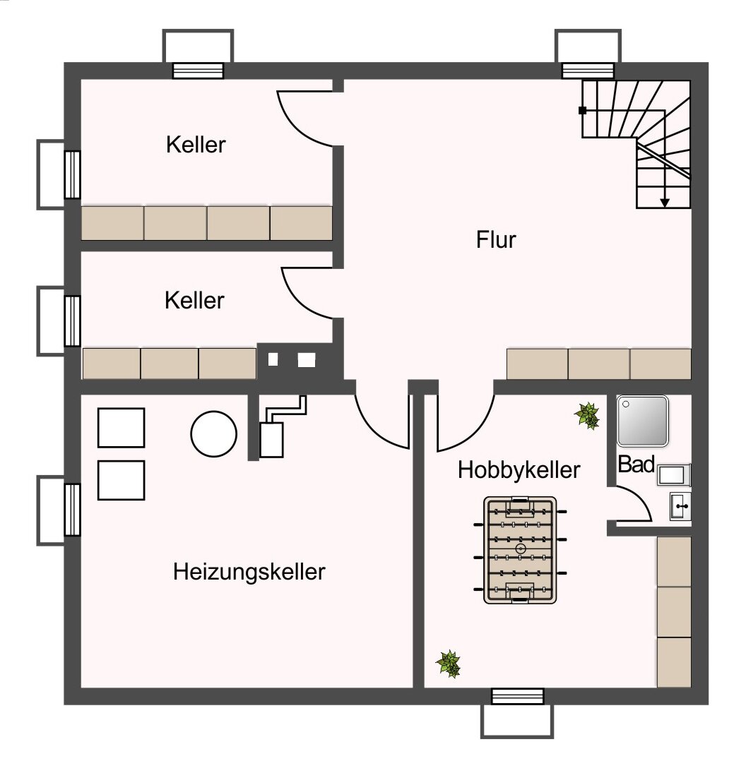 Wohnen auf einer Ebene: Ruhig gelegener Bungalow mit Doppelgarage (Erbpachtgrundstück)!