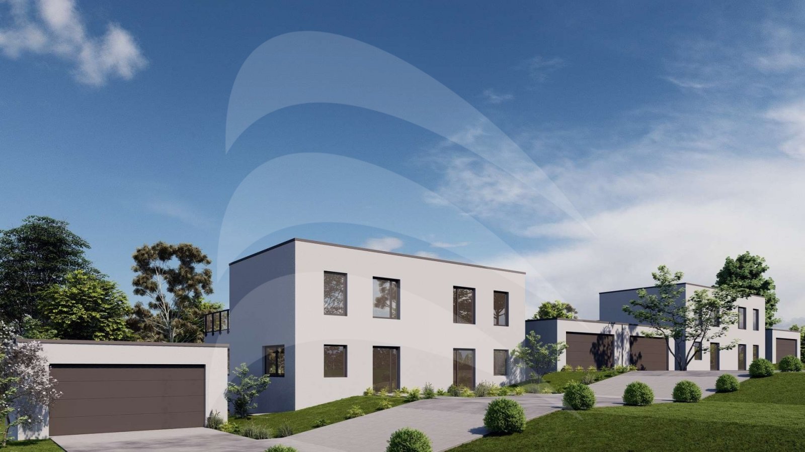 KfW40 Neubau: Nähe Passau - Sehr große Doppelhaushälfte mit Südwestgarten in Neukirchen am Inn