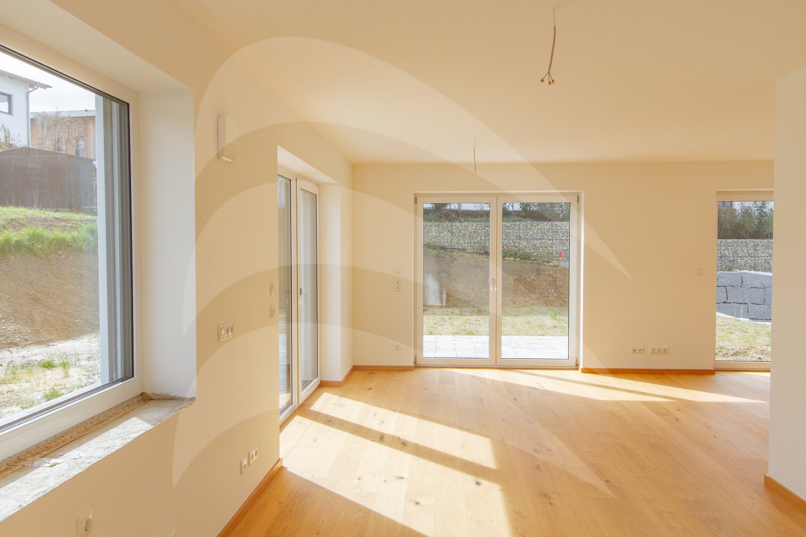 KfW40 Neubau: Nähe Passau - Sehr große Doppelhaushälfte mit Südwestgarten in Neukirchen am Inn