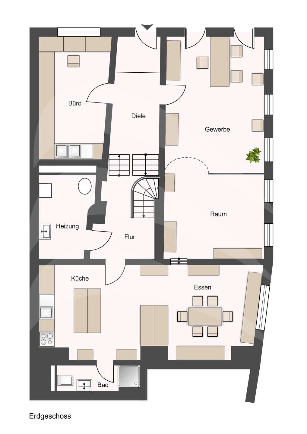 Individuelles Stadthaus am Marktplatz in Röhrnbach