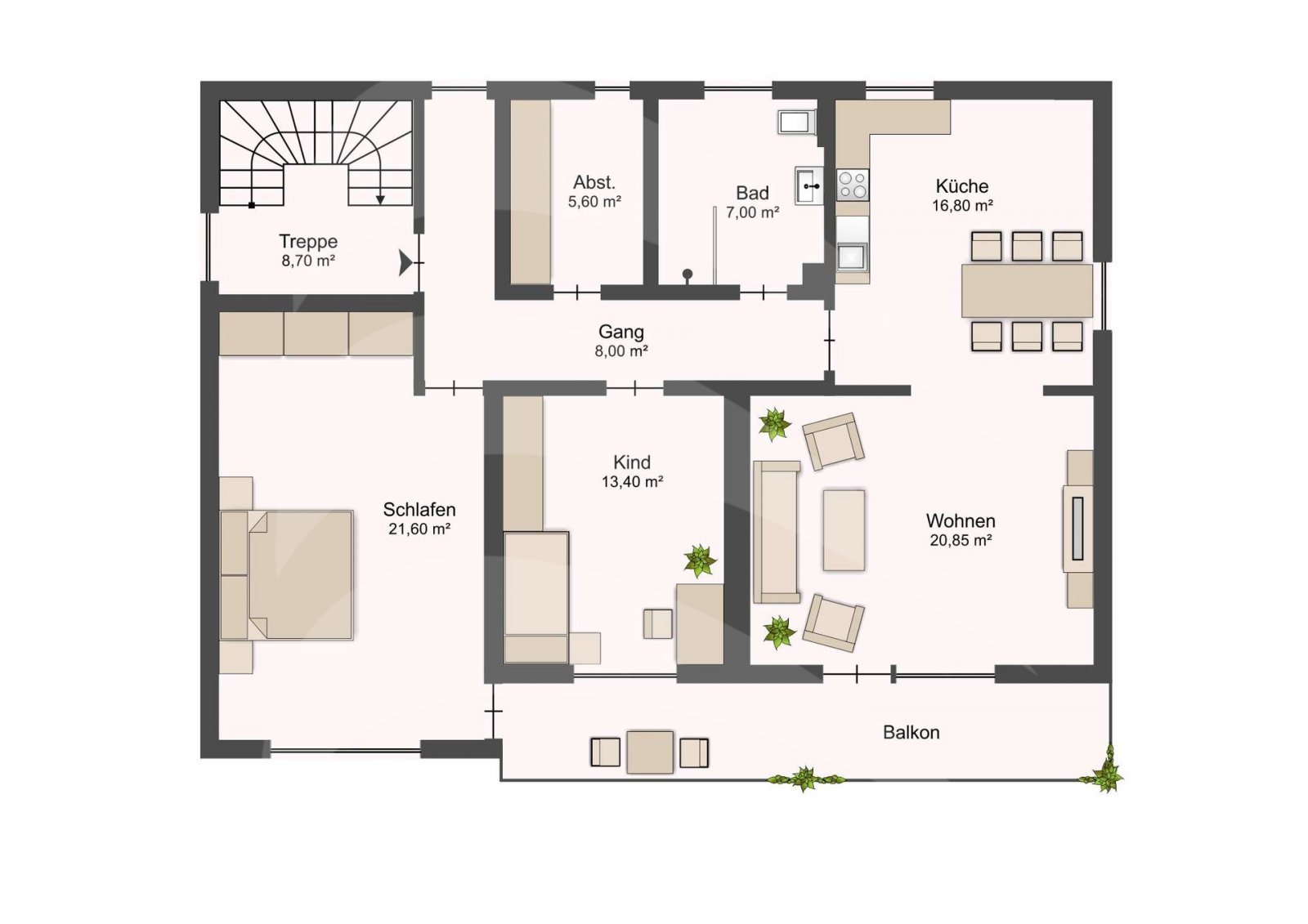 Dreifamilienhaus mit zusätzlichem Baugrundstück