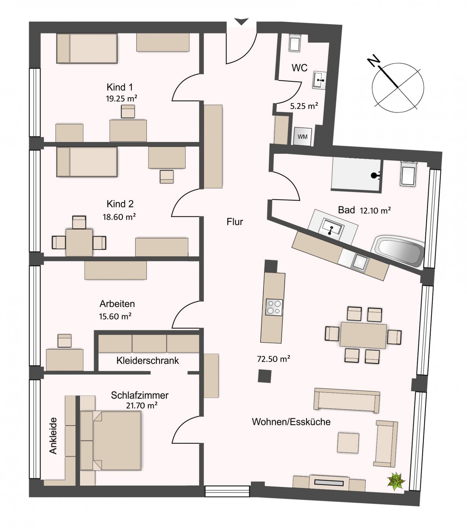 Großzügiges Wohnen auf 165 m² in Landshut-Nikola