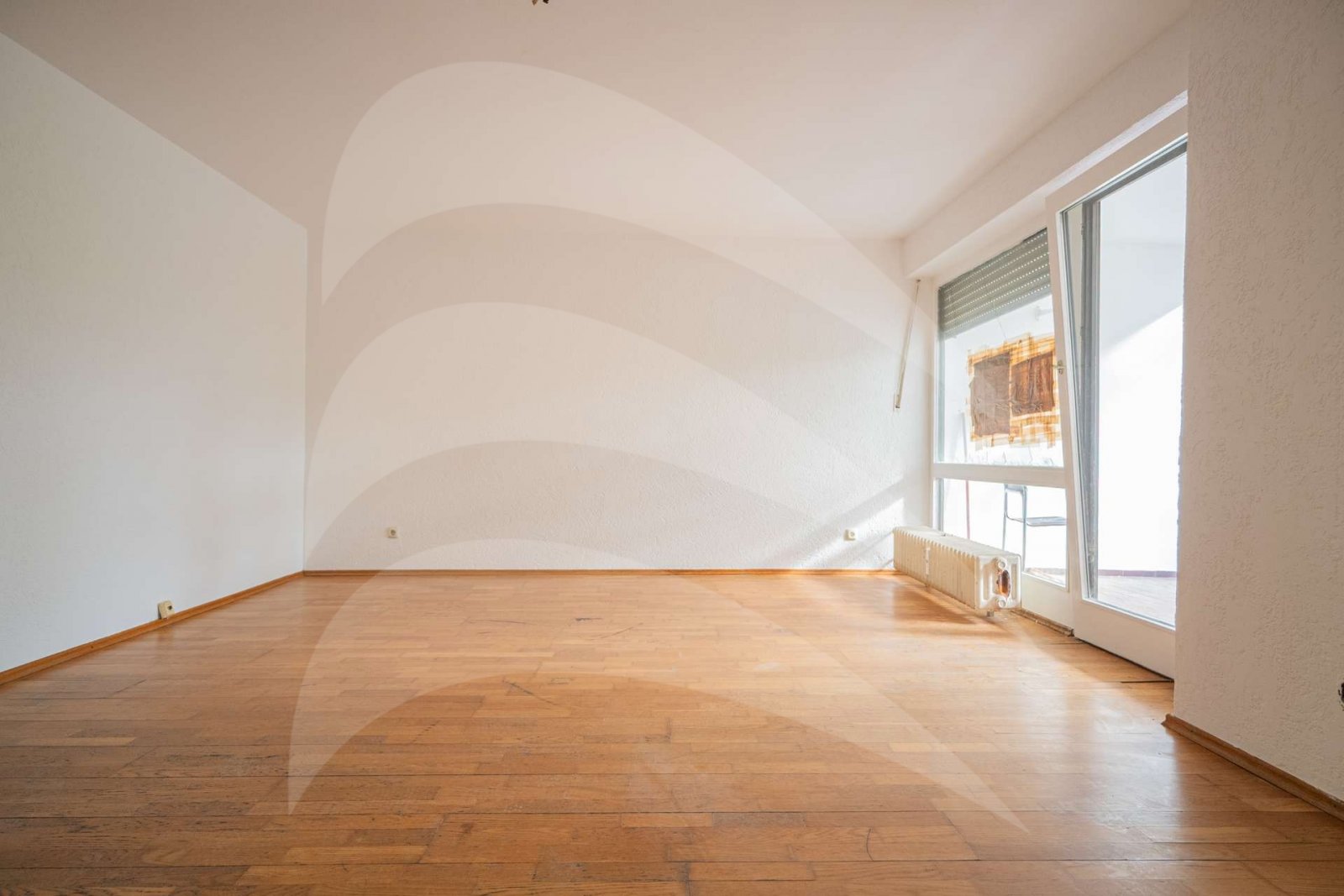 3-Zimmer-Wohnung mit überdachtem Süd-Ostbalkon und Blick ins Grüne