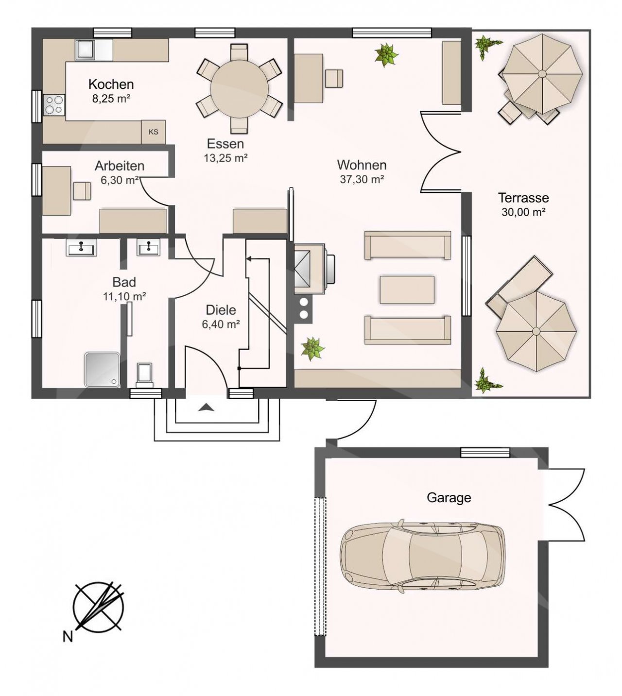 Grundriss EG Grundriss EG