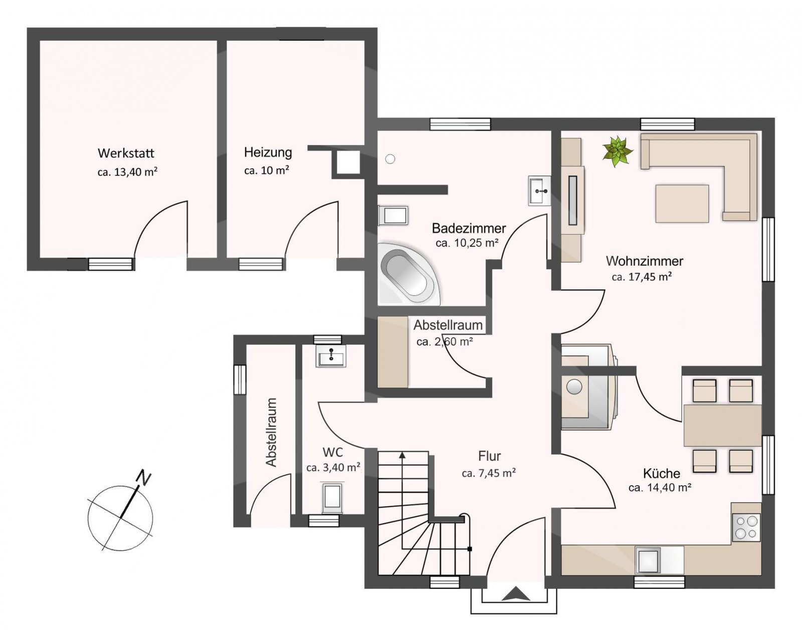 Grundriss Erdgeschoss