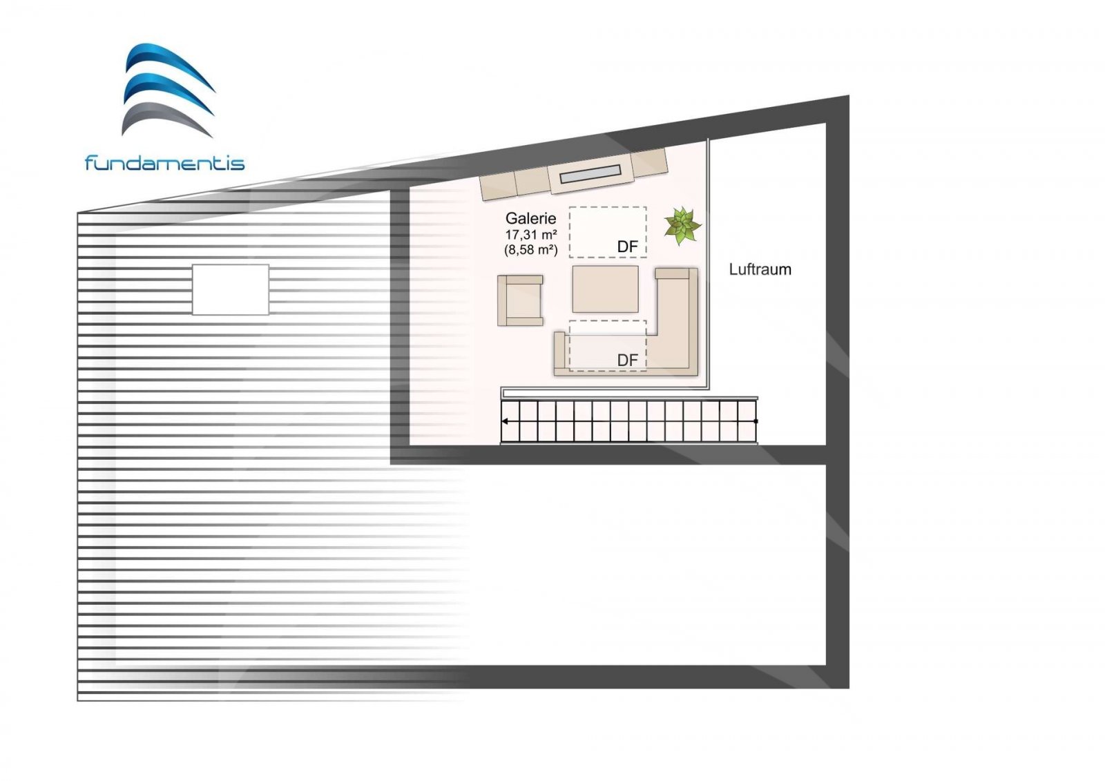 Grundriss Galerie