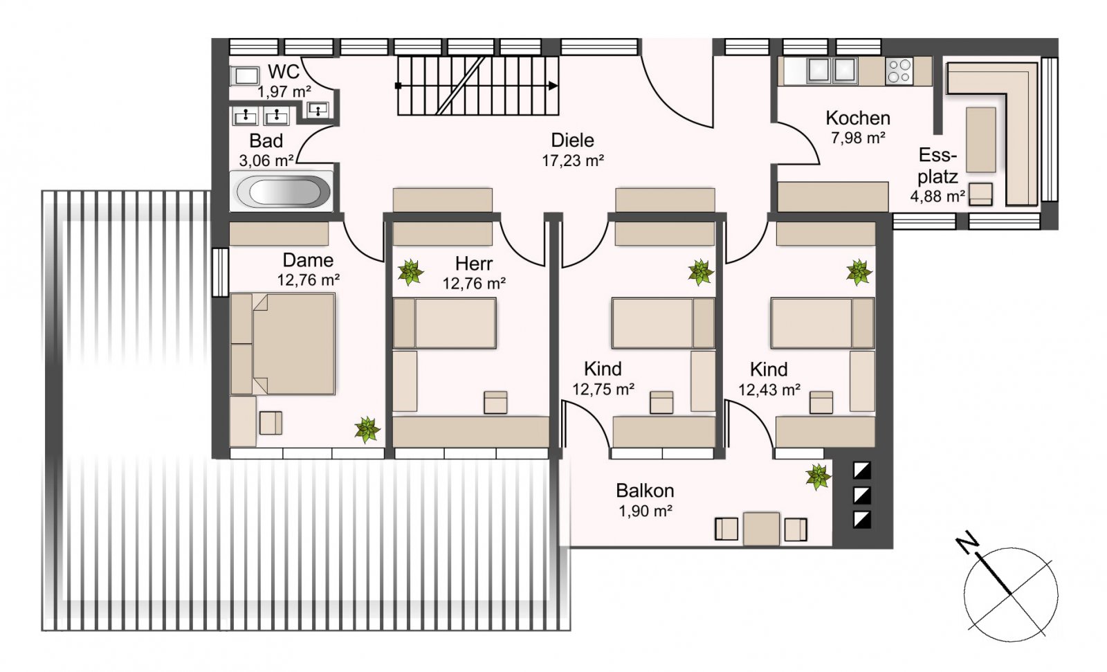 Grundriss Erdgeschoss