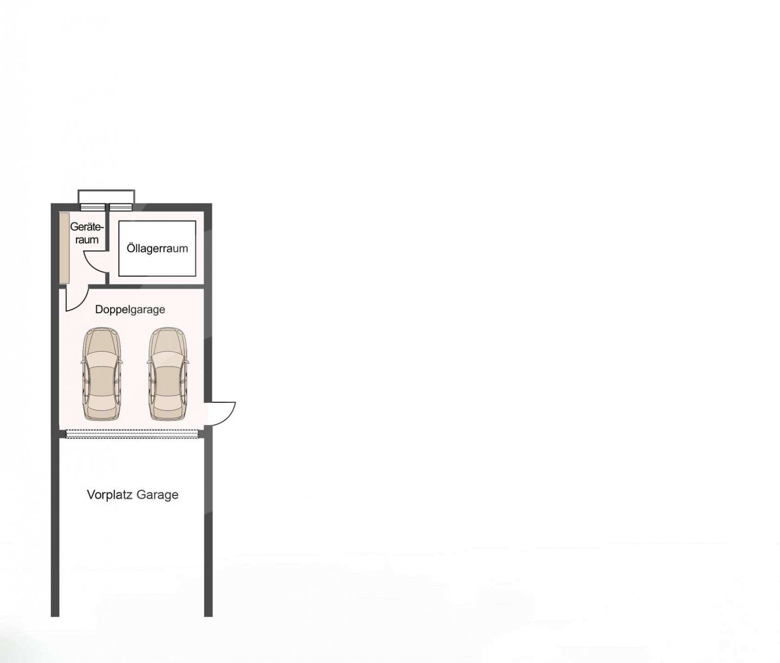 Grundriss Garage