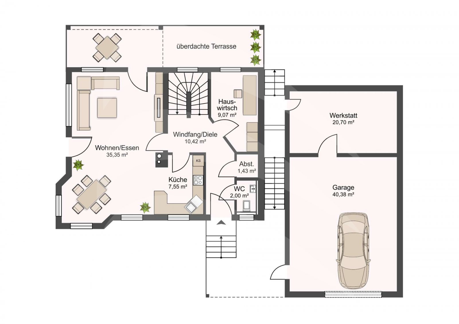 Grundriss EG Grundriss EG