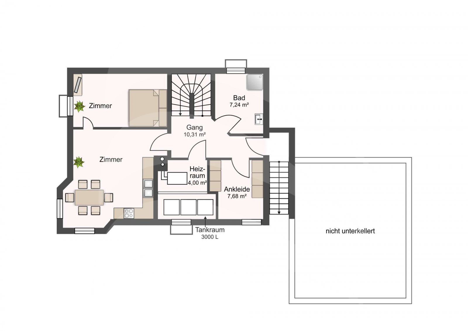 Grundriss UG Grundriss UG