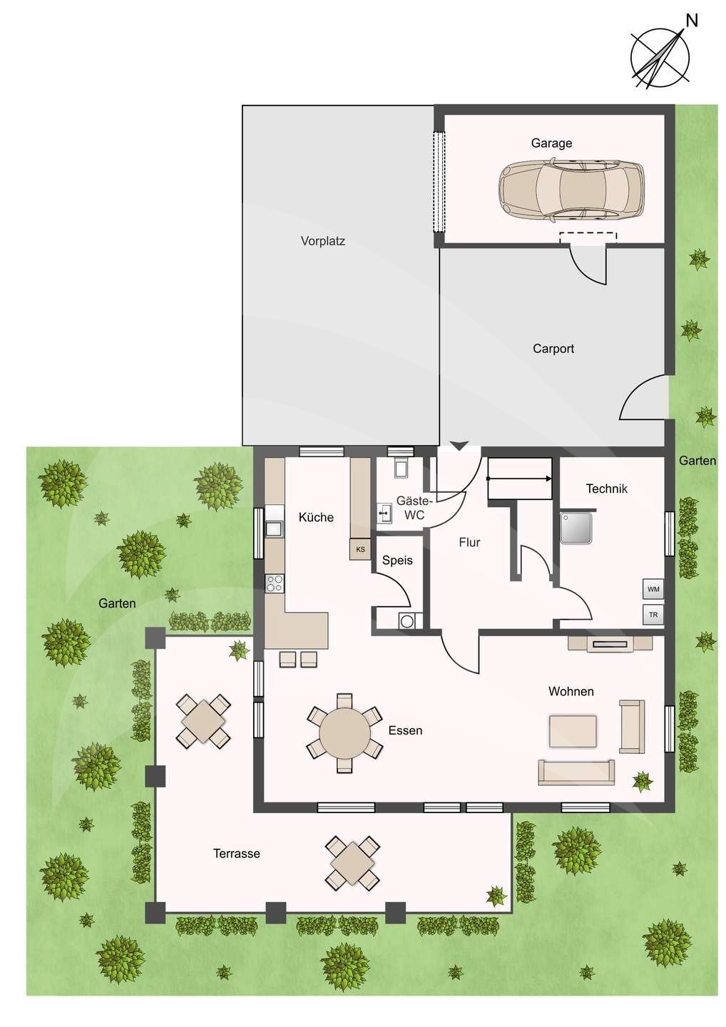 Grundriss EG