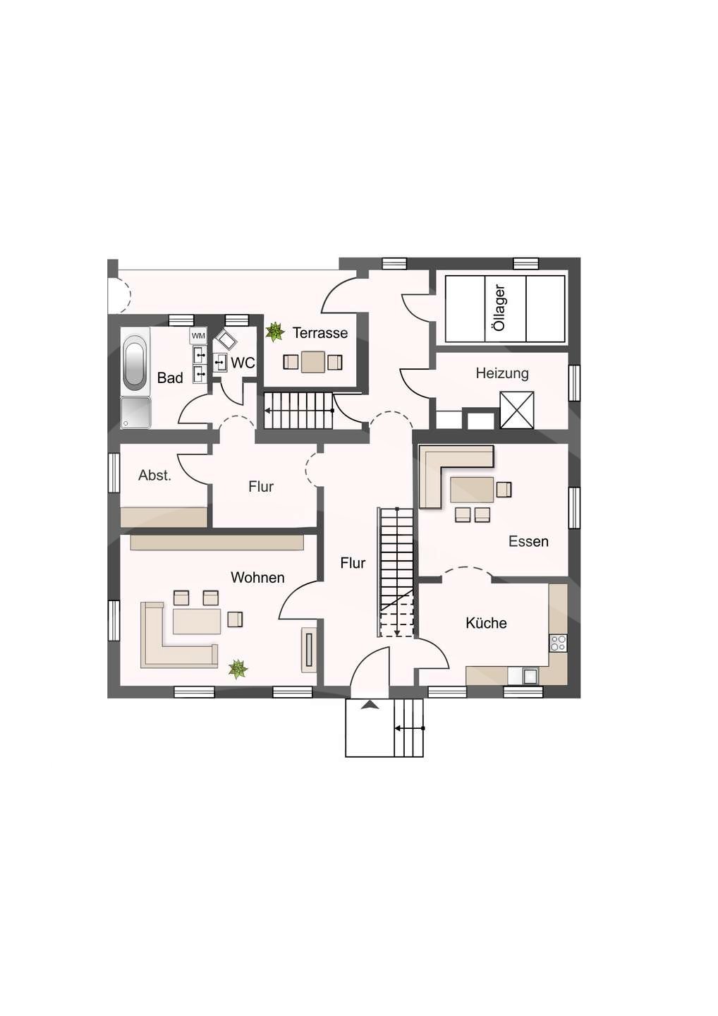 Grundriss Erdgeschoss