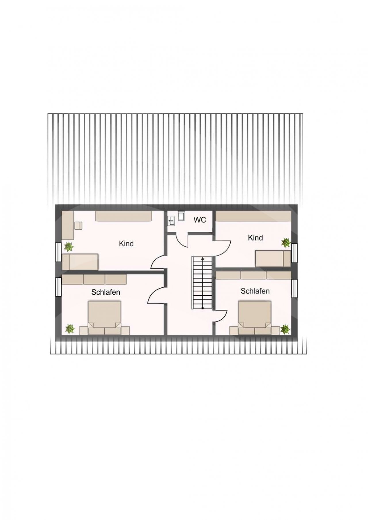 Grundriss Obergeschoss