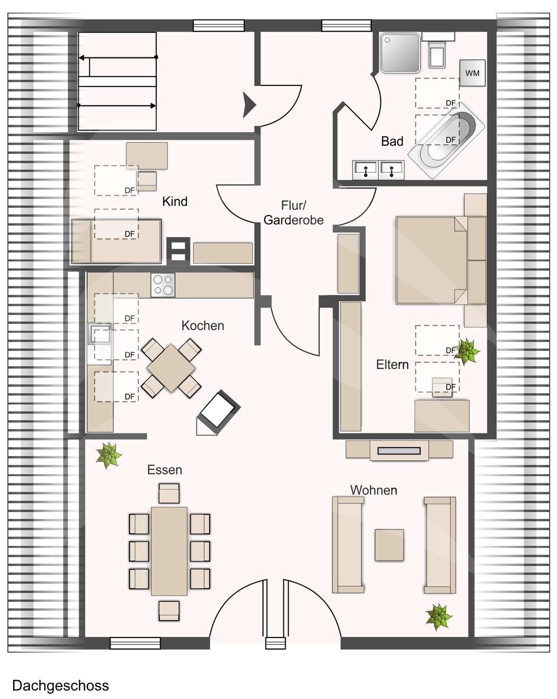 Grundriss DG Grundriss DG