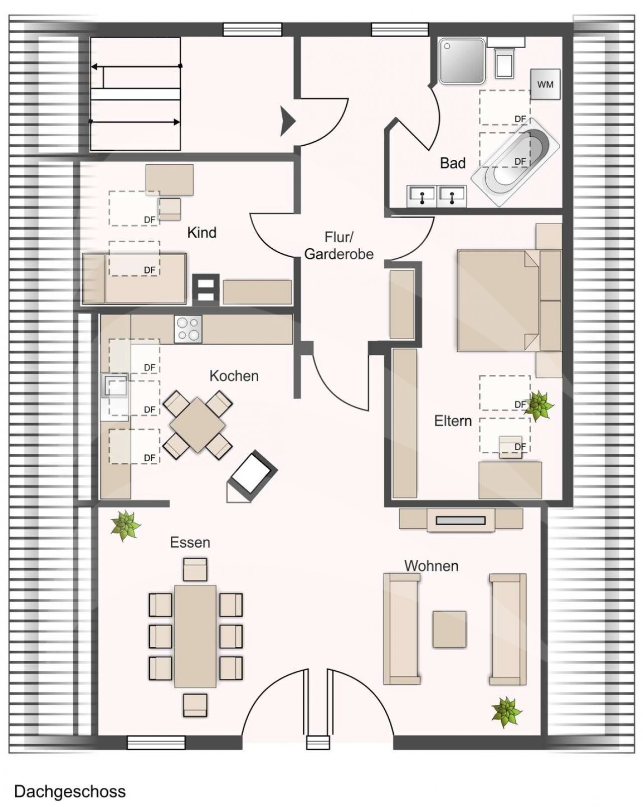 Grundriss DG Grundriss DG
