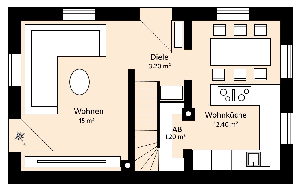 Grundriss Erdgeschoss Grundriss Erdgeschoss