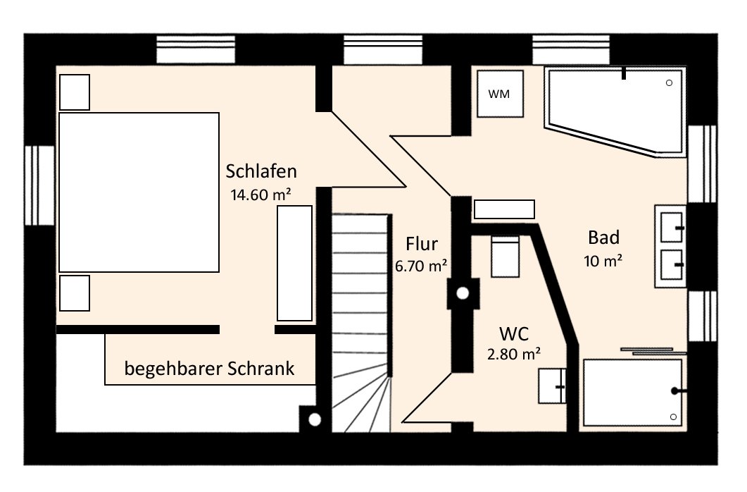Grundriss Obergeschoss Grundriss Obergeschoss