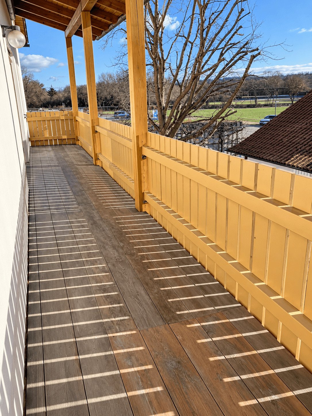Südwestbalkon OG Südwestbalkon OG