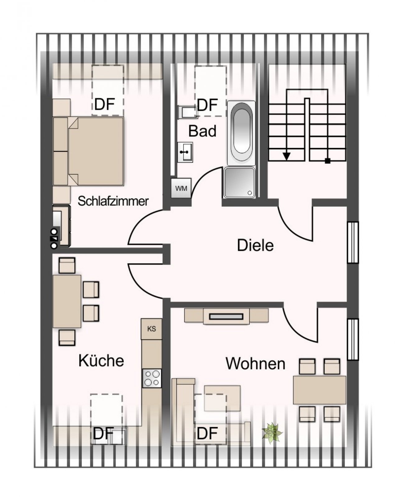 Grundriss Dachgeschoss Grundriss Dachgeschoss