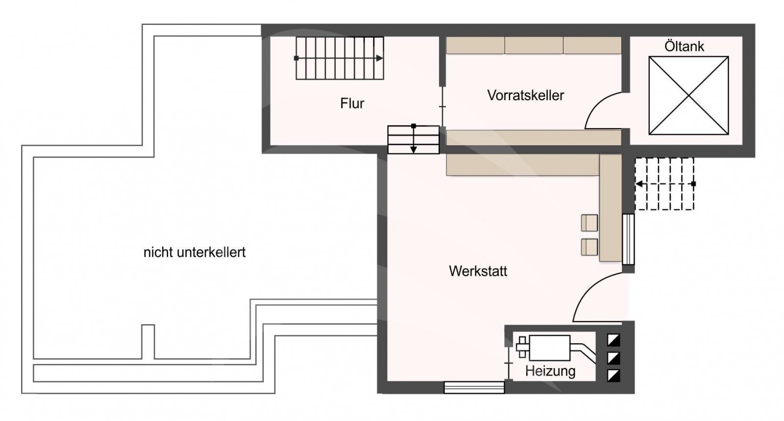 Grundriss Kellergeschoss Grundriss Kellergeschoss